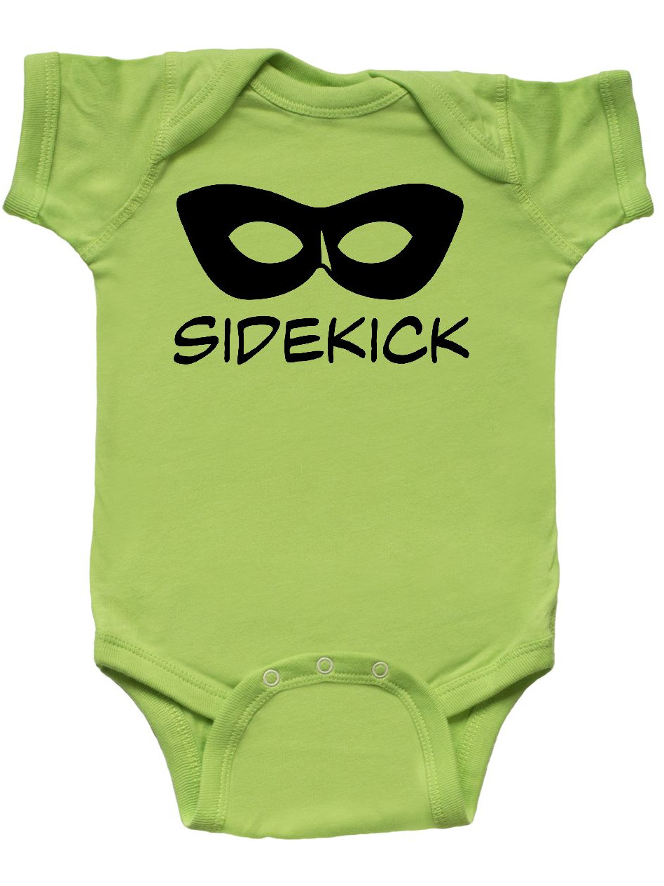 Sidekick kids superhero mask Infant Creeper