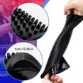 thumbnail image 3 of 2 Pcs Tapis de Station de Travail pour Barbier, Tapis en Caoutchouc PVC Flexible Antidérapant pour Stations, Coussin de Service pour Bar, Tapis Résistant à la Chaleur pour Outils de Coiffure Sèche-Cheveux Tondeuses, 3 of 8