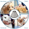 thumbnail image 4 of Baseball Sport Soft Cat Dog Recovery Collar Adjustable Cat Cone Wound Healing Protective After Surgery for Small Dogs, 4 of 7