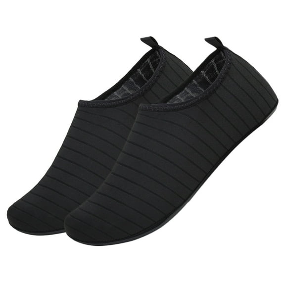 Raindrops 1 Pair of Breathable Ballet Shoes for Girls Drawstring Black PU Flat Design