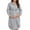 Black, variant on Womens Maternity Dress Long Sleeve Pregnancy Dresses Pregnant Clothes with Belt Shirt Skirt Pregnant Nursing Dress Blue S