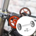 thumbnail image 1 of Varilla de extensión de bicicleta plegable para transporte de Titanio plateado Sharpla Ruedas fáciles de bicicleta, 1 of 8