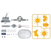 4M: Green Science: Aqua Robot - DIY Water Swimming Fish Toy Robot, Solar & Battery Hybrid Power, STEM Building Craft & Activity Set, Kids Ages 5+