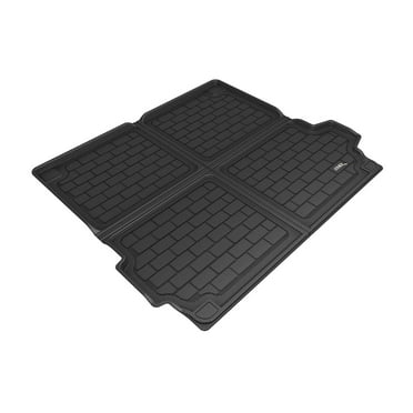 3D MAXpider 2019-2024 Fits BMW X5 G05 Behind 2nd Row Without Cargo Net Kagu Black Cross Fold Not Fit Hybrid Carbon Fiber Embossed Pattern Cargo Liner M1BM1021309