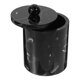thumbnail image 1 of European Style Resin Cotton Swabs Storage Box Dustproof Toothpick Canister Simple Marble Texture Organizer with Lid for Cosmetic Home (Ink Black), 1 of 4