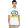 thumbnail image 4 of Garfield Mens Merry And Striped T-Shirt, 4 of 5