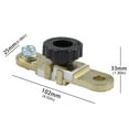 thumbnail image 5 of Yibooy Car Battery Terminal Link Quick Cut-off Switch Rotary Disconnect Isolator Switch, 5 of 10