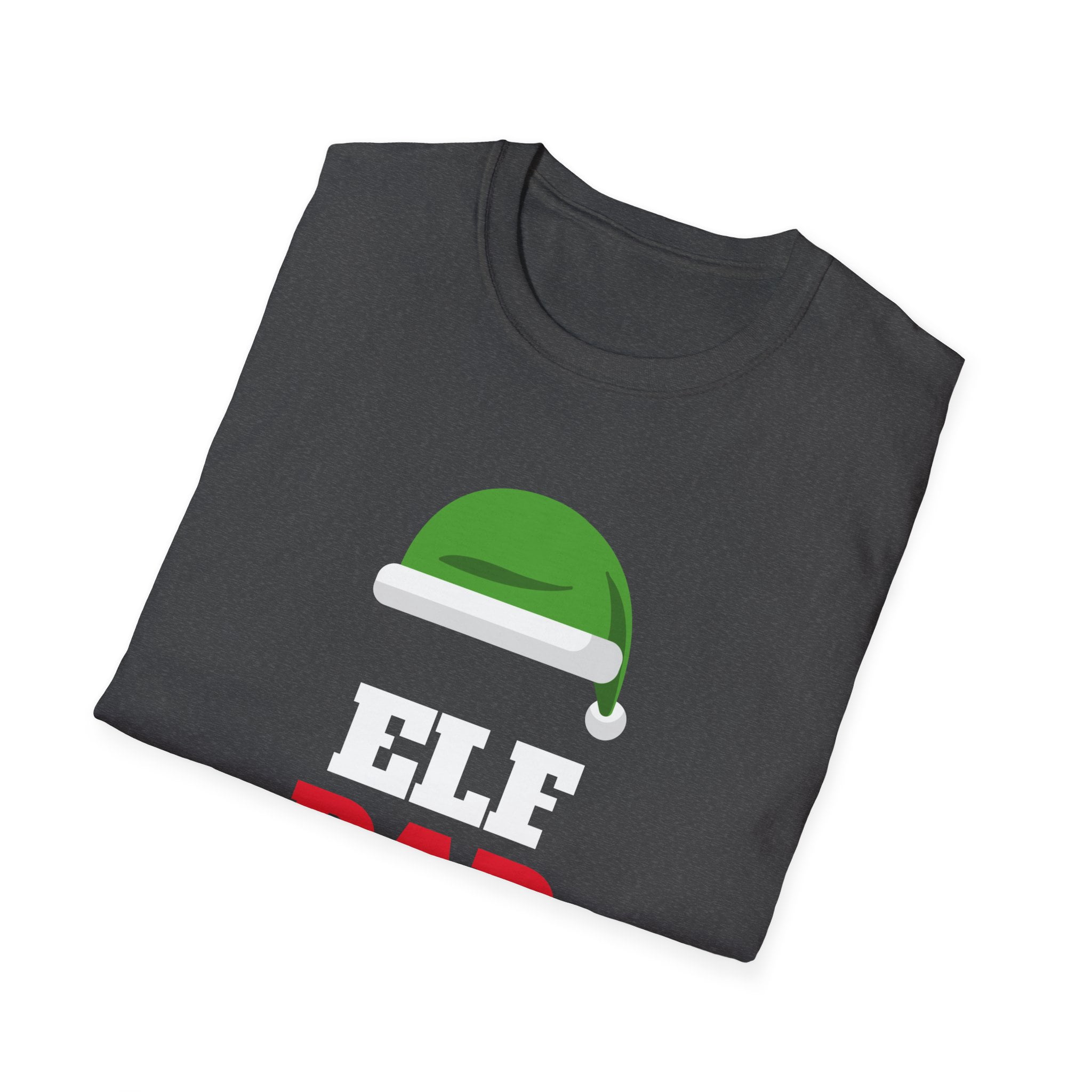 Funny Santa Elf Dad Christmas Holiday Men's Tshirt