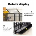 Dog Cage Crate Large Kennel Pet Cage Cat Puppy Metal Cage 36in Playpen