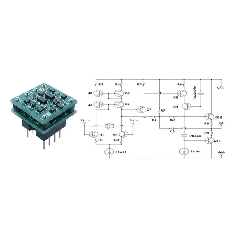 OP8802 Fully Discrete Dual OPAMP Class A Operational