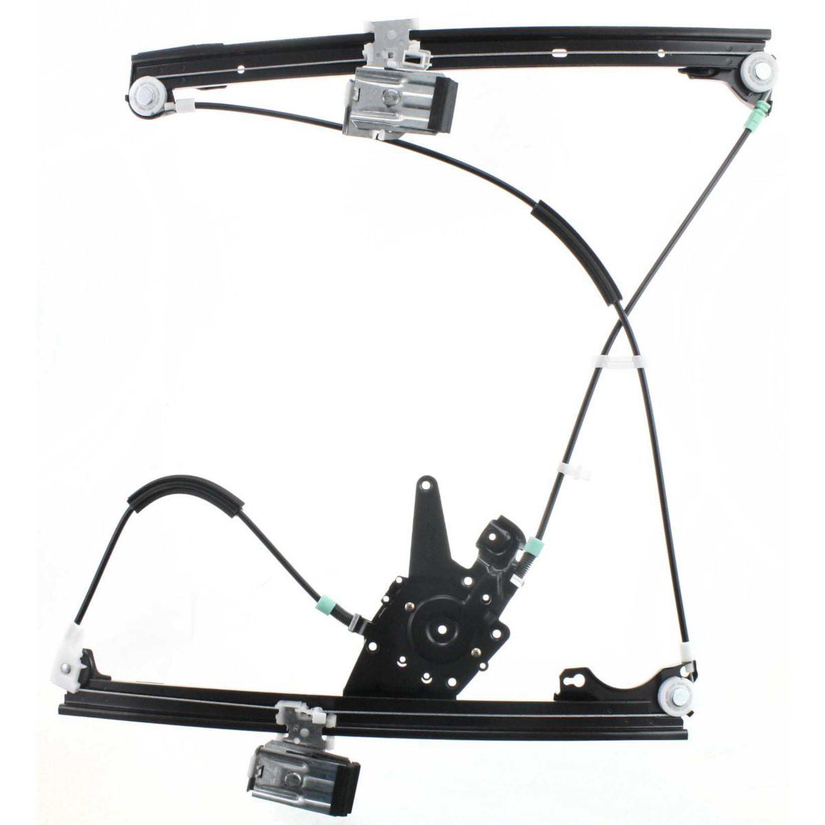 Power Window Lift Regulator on Front Right Passengers Side Replacement for 1993-1999 Volkswagen Golf/Jetta 1H0837462A NO Motor Assembly 