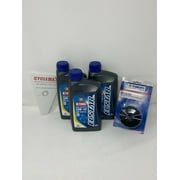 OEM 2002-2021 Suzuki GSX-R750 10w40 Semi Synthetic Oil Change Kit