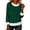 A1 Blackish Green, variant on Womens Xmas Long Sleeve Shirts Fuzzy Faux Fur Trim Fancy Casual Holiday Top 2025 Christmas Aesthetic Fashion Clothes A1 Coffee S-3XL
