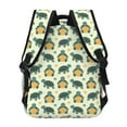 thumbnail image 4 of Disketp Cartoon Turtles Mochila Estampada para Hombre y Mujer – Mochila Ligera Clásica con Múltiples Bolsillos para Universidad, Trabajo y Viajes-One Size, 4 of 5