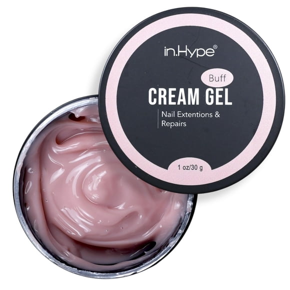 Crema dura Builder Gel IN.HYPE LED/UV para extensiones de uñas