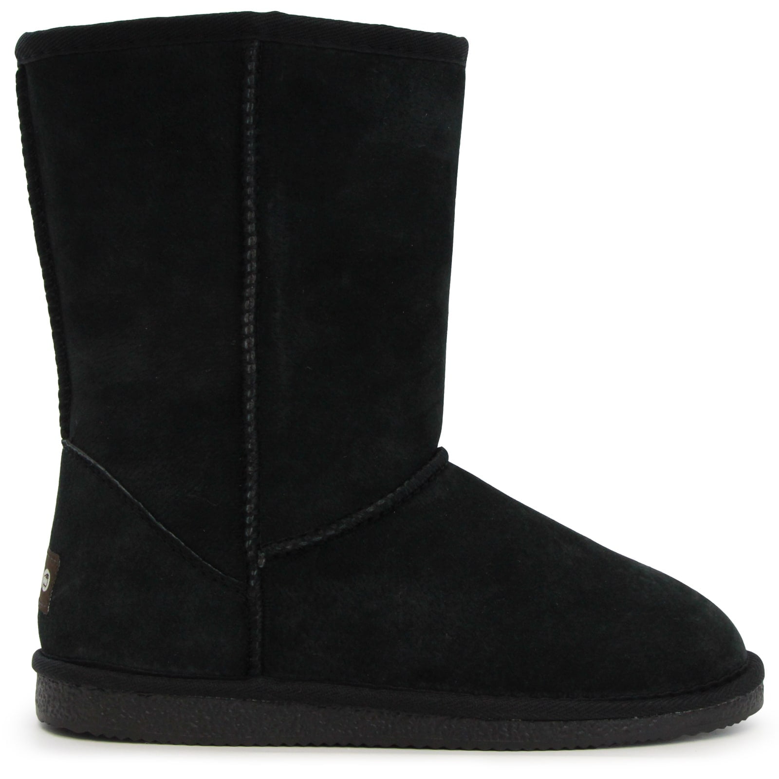 Lamo - Lamo Women's Black Suede and Faux Fur 9-inch Boots 5 - Walmart ...