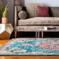 thumbnail image 5 of Traditional Koakburg Collection Area Rug Blue - 6'1"x6'1" Octagon, 5 of 5