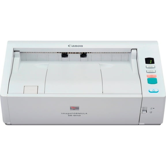 Canon imageFORMULA DR-M140 Office - Document scanner - CMOS / CIS - Duplex - Legal - 600 dpi - up to 40 ppm (mono) / up to 40 ppm (color) - ADF (50 sheets) - up to 6000 scans per day - USB 2.0