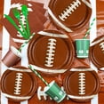 thumbnail image 4 of PIXHOTUL Football Party Decorations - 162 Pcs Football Party Supplies Including Football Plates, Napkins, Cups, Banner, Football Tablecloth for Game Day Sports Themed Birthday Party Supplies, 4 of 7