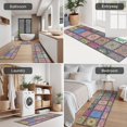 thumbnail image 5 of Pink Diverse Mandala Pattern Kitchen Rugs Sets Of 3,Kitchen Runner Rugs Non Skid Washable,Decorative Kitchen Floor Mats for Kitchen,Sink,Laundry,17"x30"+ 17"x47" + 17"x59", 5 of 6