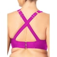 thumbnail image 4 of No Boundaries Juniors Plus Retro Front Swim Top, Sizes 1X-3X, 4 of 4