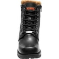 thumbnail image 4 of Harley-Davidson Womens Asher 5.5-Inch Black Leather Motorcycle Boots D84250, 4 of 7