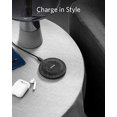 thumbnail image 1 of Cargador inalámbrico Anker PowerWave Sense Pad Alloy con adaptador Quick Charge 3.0, entrada USB-C Carga inalámbrica rápida certificada qi para Pixel 3 4 3XL 4XL, iPhone 13/13 Pro / 12/12 Pro Max / 12, 1 of 2