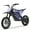 Blue, variant on Aoemoe Motorcycle, Motorized Dirt Bikes for kids 8-14, 36V 500W – 15 MPH Top Speed, Dual Suspension, Red
