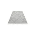 thumbnail image 5 of Mosta Grey Geometric Polyester Area Rugs for Living Room Jacquard Textured Modern Rugs Soft Geometric Rug for Bedroom Washable Rug Non-Slip Bohemian Carpet Perfect for Dining Room Office Beige, 5 of 5