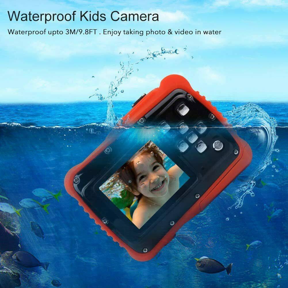 Kids Camera Waterproof Mini Digital Camera Camcorder High Definition ...