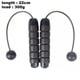 thumbnail image 2 of Cuerda para saltar inalámbrica para hombres y mujeres - Cuerda para saltar sin cuerda para fitness, negro 300 g, 2 of 5