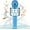 Blue, variant on Bluetooth Wireless Karaoke Microphone for Kids, Hottest Birthday Presents Toys for 9 10 11 12 Years Old Boys Girl