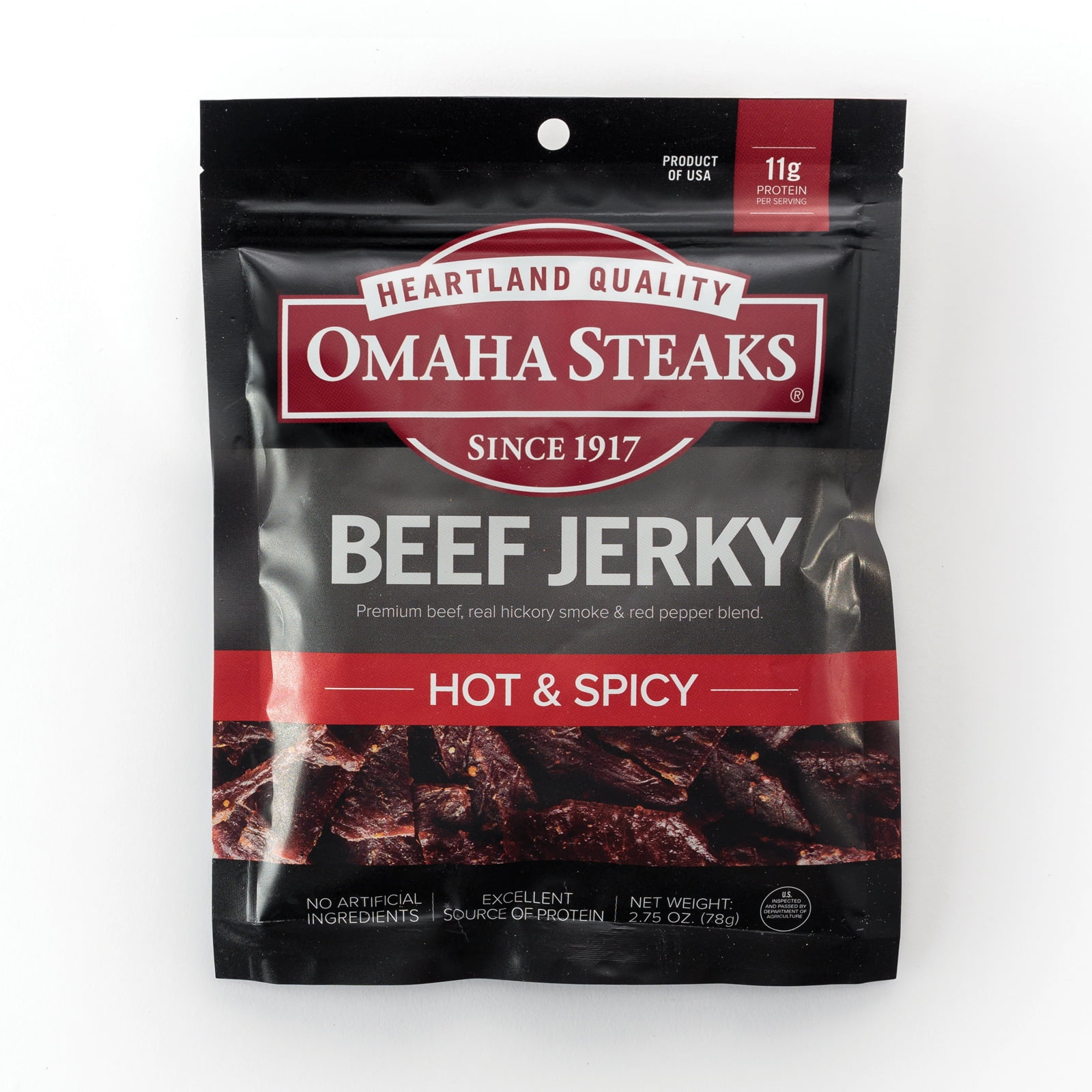 Omaha Steaks Hot & Spicy Beef Jerky