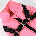 thumbnail image 6 of Pet Warm Jacket, Small Dog Vest, Harness Puppy Winter 2 in 1 Outfit Cold Weather Coat, 6 of 10