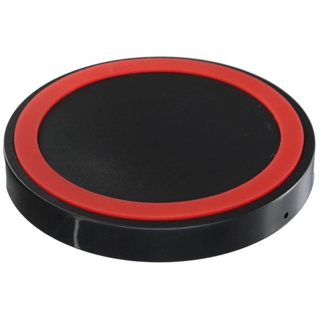 Inteprter Q5 QI Inalámbrico Almohadilla para X 8 S6/S7 Teléfono y Comunicación rojo 69*9.5mm