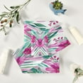 thumbnail image 6 of 3 Piece Bath Towels Set Bath Towel, Hand Towel and Face Towel for Bathroom, Gym, Hotel Elegant Shapes with Flowers, 6 of 8