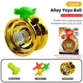 thumbnail image 2 of Alician Metal Yoyo For Kids Colorful Professional 3 Bearing Alloy Yo-yo With String Ring Birthday Gifts For Children, 2 of 7