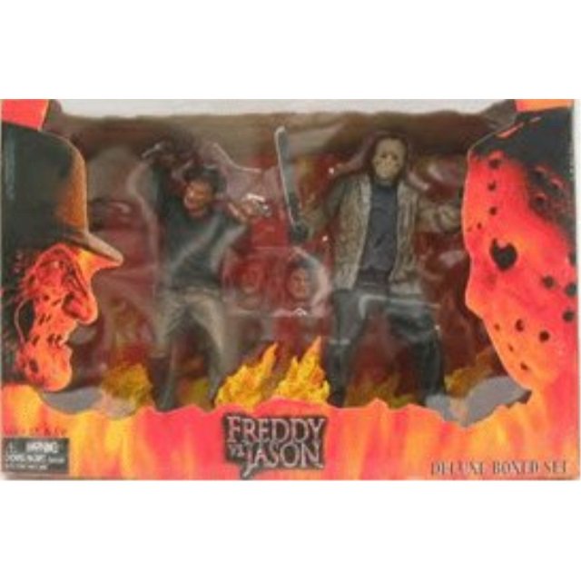 Freddy Vs Jason Movie Deluxe Box Action Figure Set