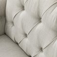 thumbnail image 4 of Tufted Chesterfield Back Chaise Lounge in Mist Gray, 4 of 7
