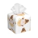 thumbnail image 1 of Fotbe Cute Bee Gnome Porta Pañuelos Decorativo de Cuero, Caja Cuadrada Moderna para Pañuelos Faciales, Organizador y Dispensador 5x5x5'', 1 of 7