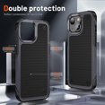 thumbnail image 4 of Funda para iPhone 14 Plus, doble capa de protección, a prueba de golpes, con protección para pantalla y cámara., 4 of 5
