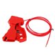 thumbnail image 1 of Adjustable Cable Lockout Industrial Valve Shutdown Tagout Stainless Steel Safety Lock, 1 of 5