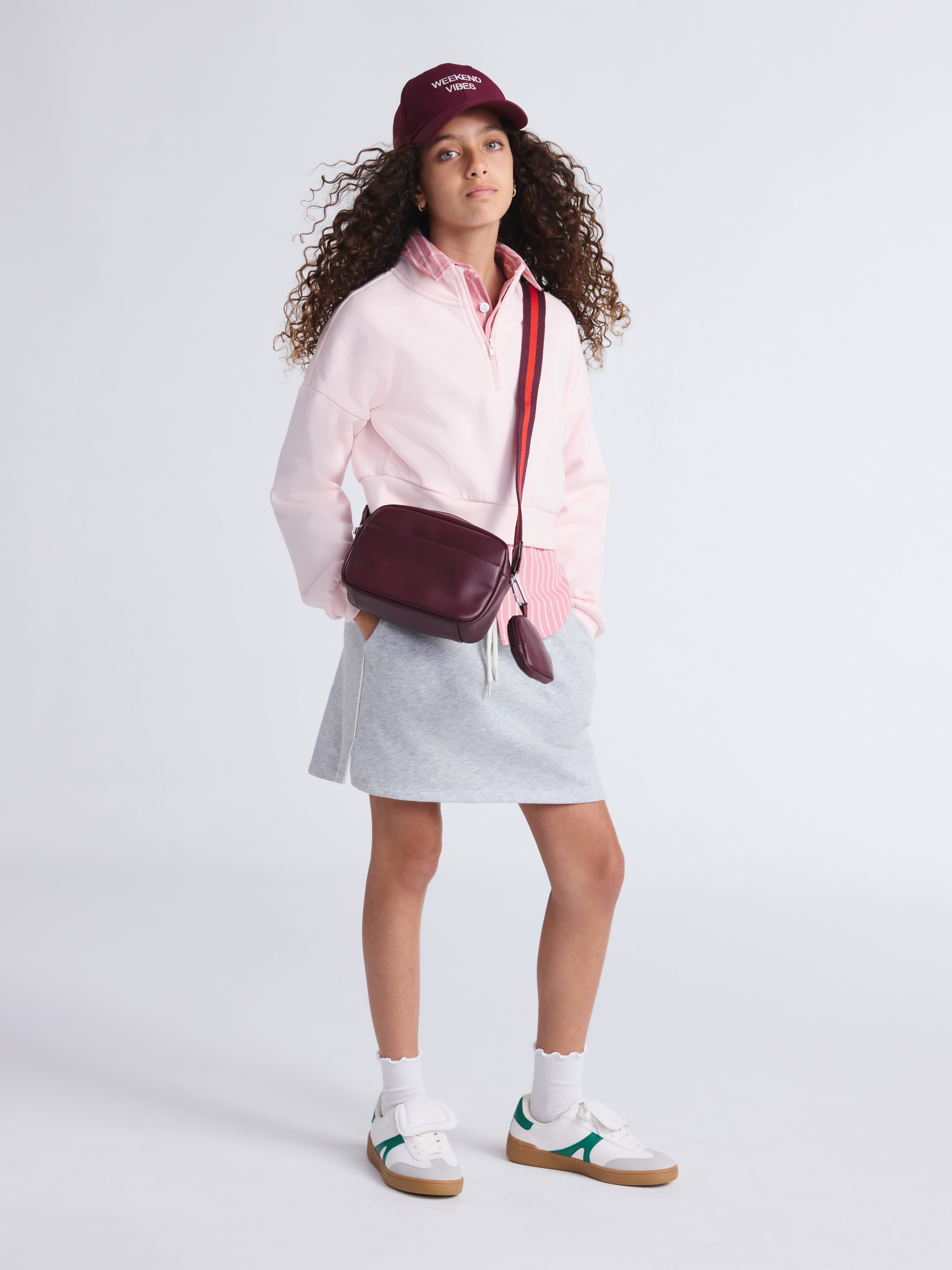 Weekend Academy Girls Fleece Skort, Sizes 4-18