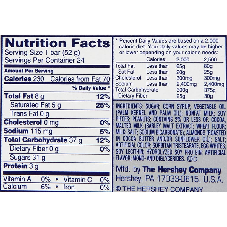 ZERO, Candy Bar, 1.85 Oz., 24 Count, Creamy Caramel and Peanuts -  Walmart.com