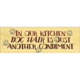 thumbnail image 1 of LPG Creative 03169 17 x 5.5 x .5 in. In Our Kitchen-Dog Wall Plaque, 1 of 1