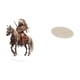 thumbnail image 5 of Letrero de escritorio Home Knight, adorno acrílico de caballero, letrero decorativo de escritorio para estante, impermeable, alfombra de oficina de po, 5 of 8