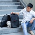 thumbnail image 3 of Truelove Pet Backpack Nylon Small Cat and Dog Teddy Outdoor Activity Bag Portable Breathable Than Bear Travel Small Pet TLX5971 ShopWise Round, 3 of 10