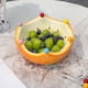 thumbnail image 3 of Frutero de cerámica con forma de naranja y cuentas de colores, cuenco decorativo for aperitivos, plato decorativo for servir, 3 of 6