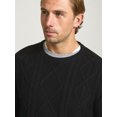 thumbnail image 5 of Chaps Men’s and Big Men’s Cable Knit Crewneck Sweater, Sizes S-2XL, 5 of 6