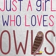 thumbnail image 3 of CafePress - Just A Girl Who Loves Owls Cut Long Sleeve T Shirt - Women's Long Sleeve Graphic Casual T-Shirt, 3 of 4